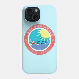 Lake Maxinhall Swim Team Patch Phone Case