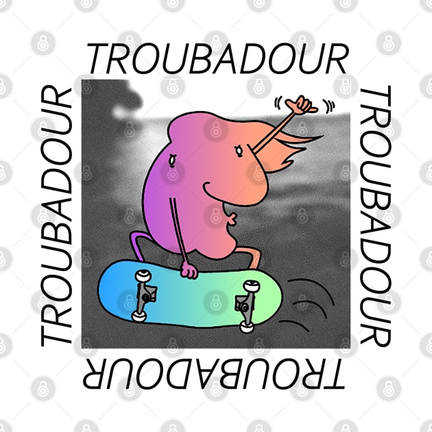 Troubadour skateboard by TheTshirtYouNeed