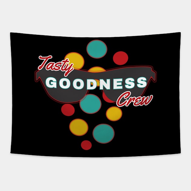 Tasty Goodness Crew | Fun | Expressive | Tapestry by FutureImaging