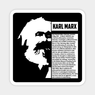 Karl Marx Desc Magnet