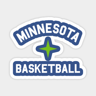 Minnesota Basketball Star II Magnet