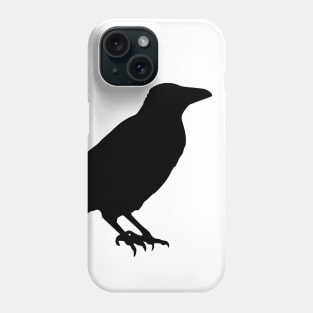 Raven bird black Phone Case