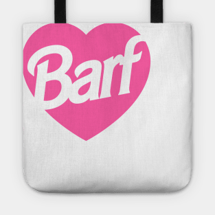 Barf Heart T-Shirt Tote