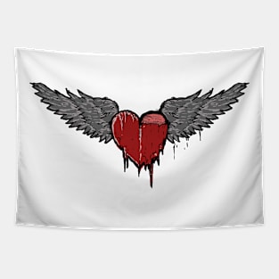 Flying Heart Tapestry