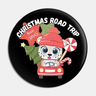 Christmas Road Trip Pin