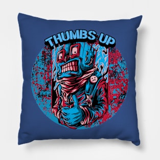 Thumbs Up Graphic Pillow