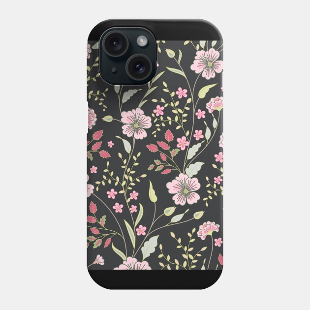 Floral Pattern Phone Case by Liza Canida
