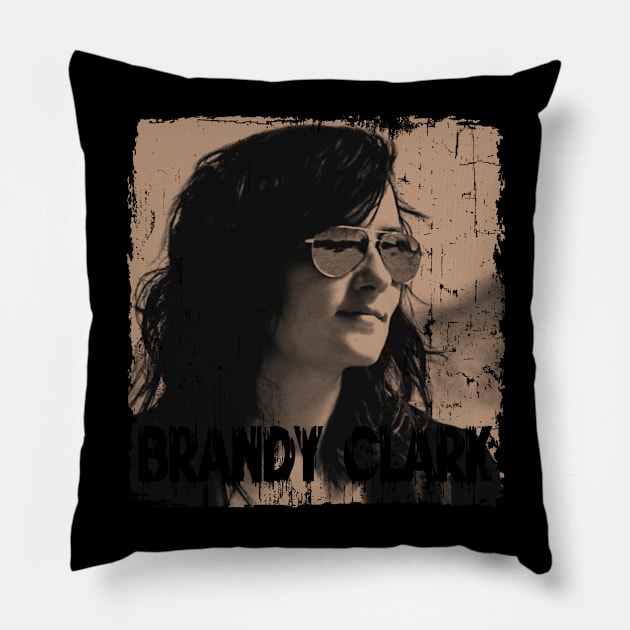 the brandy clrk Pillow by Kokogemedia Apparelshop