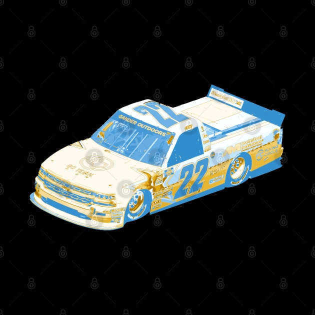 NASCAR CHROME GOLD by CharlieCreator