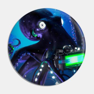 Techno Octopus is a Content Creator Pin