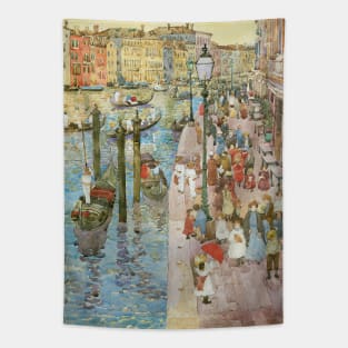 Grand Canal Venice by Maurice Brazil Prendergast Tapestry