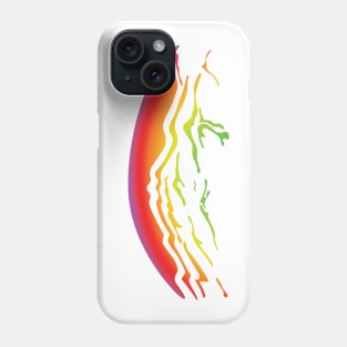 Mountain Range with Sunrise Phone Case