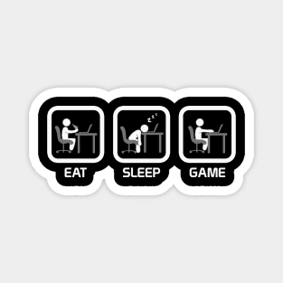 Eat, Sleep, Game (PC) Magnet