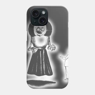 Flatwoods Monster White Glow #1 Phone Case