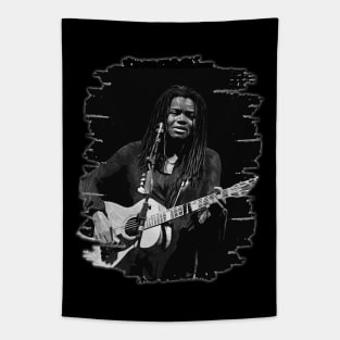 Tracy Chapman  | brush art Tapestry