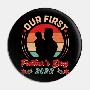 Our First Father's Day Pin