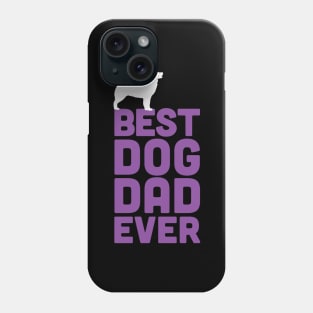 Best Malamute Dog Dad Ever - Purple Dog Lover Gift Phone Case