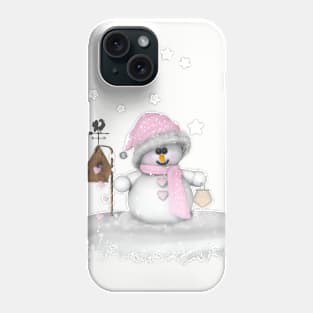 Schneemann Kind Phone Case