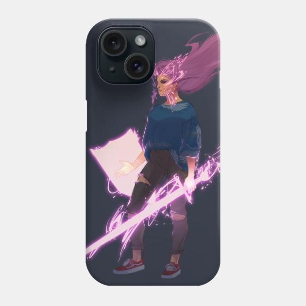 Modern Day Knight Phone Case by tattts