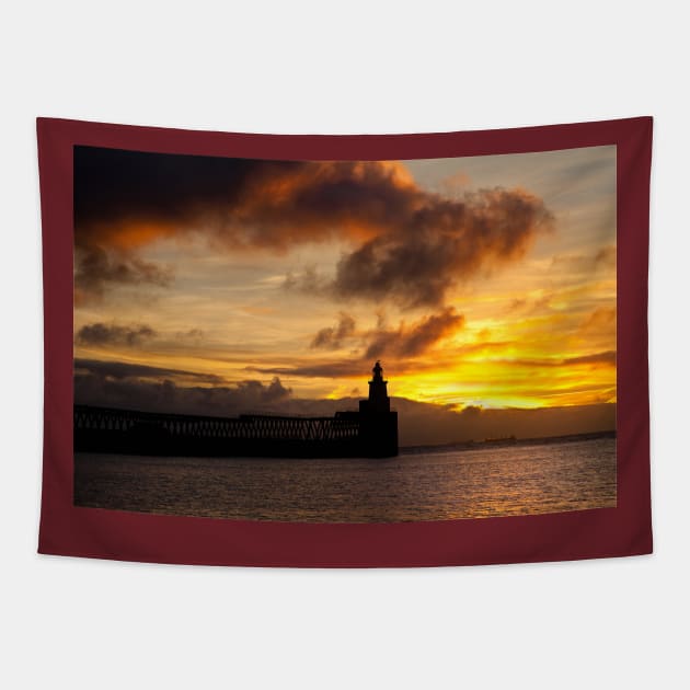 September Sunrise Tapestry by Violaman