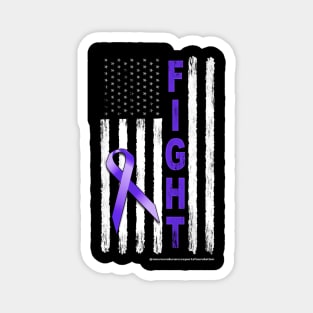 Alzheimer Awareness Murica Magnet