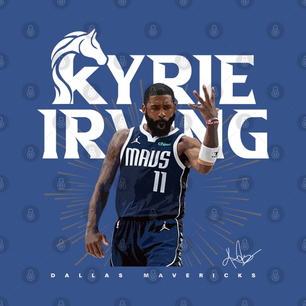 Kyrie Irving Left Hand Celebration by Juantamad