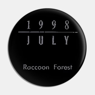 Resident Evil 1 OG - Raccoon Forest 1998 July Pin