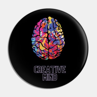 Creative mind Pin