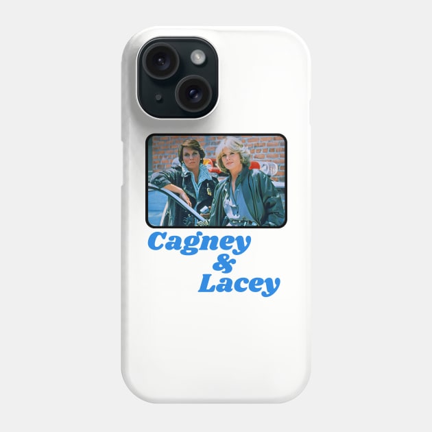 Cagney and Lacey Character Pose Phone Case by Hoydens R Us