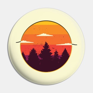 Sunset Pin