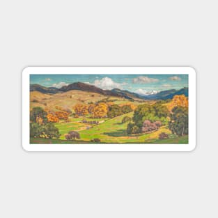 California Landscape - Classic painting from 1865 Magnet