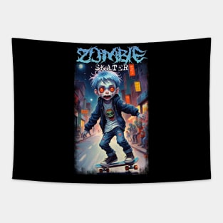 Zombie Skater 01 Tapestry