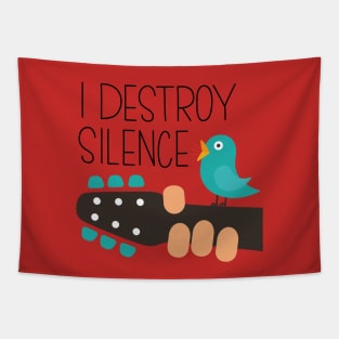 I DESTROY SILENCE Tapestry
