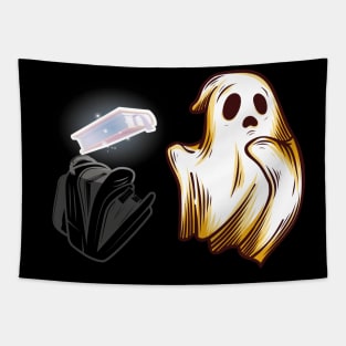 Read more books Cute horror Ghosts Read more boooooks Halloween Tapestry