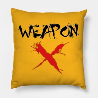 Weapon 10 Pillow