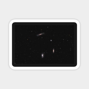 Deep space objects: Leo Triplet galaxies Magnet