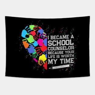 School Counselor Worth My  Back to School Counselor Tapestry