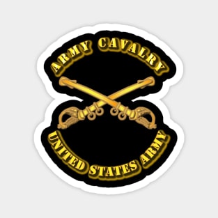 Army Cavalry Magnet