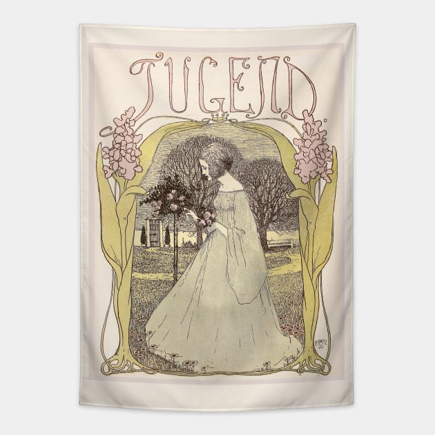 Jugend Cover, 1899 Tapestry by WAITE-SMITH VINTAGE ART