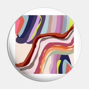 Id, Ego and Superego abstract and colorful Pin