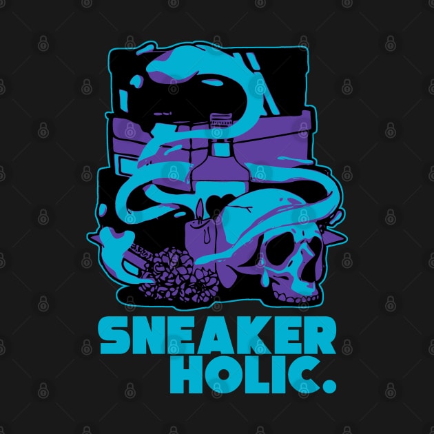 Sneaker Holic Aqua Retro Sneaker by funandgames