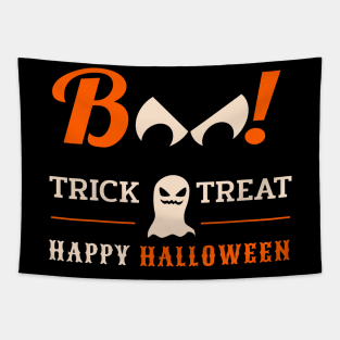 BOO! - A happy Halloween Design Tapestry