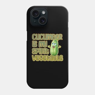 Cucumber is My Spirit Vegetable Phone Case