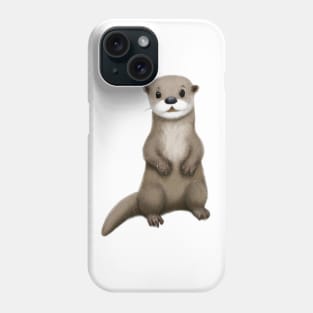 Cute Otter Drawing Phone Case