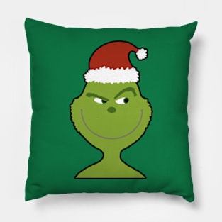 Grinch Minimalist Pillow