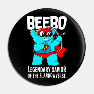 Super Beebo Pin