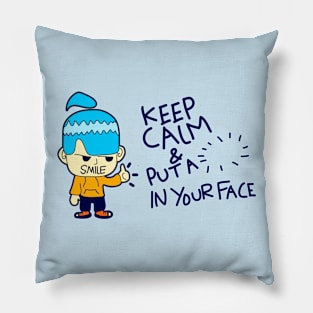 Put A Smile in Your Face Pillow