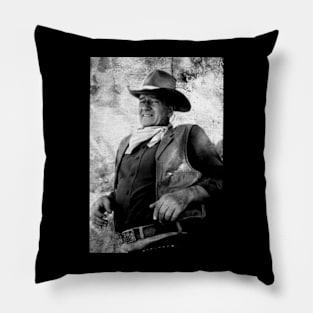 John actor Wayne vintage Pillow