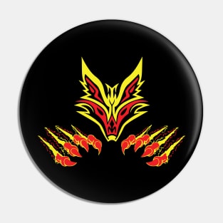 Fire fox Pin