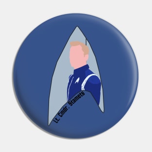 Lt. Cmdr. Stamets Pin